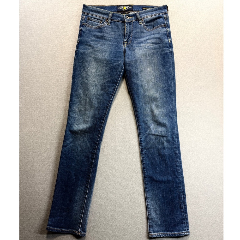 Lucky Brand Sweet 'n Straight Women 6/28 Blue Denim Jeans 32x32